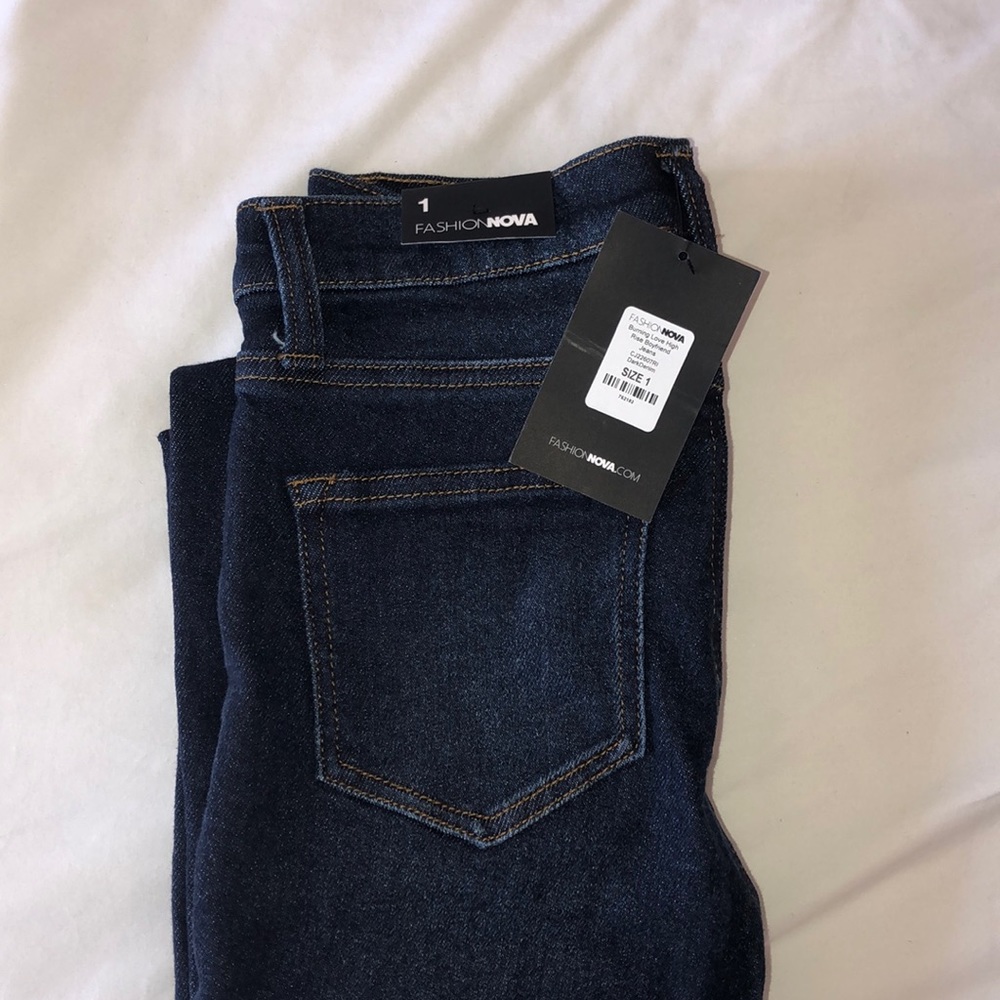 Brand new fashion nova boyfriend jeans